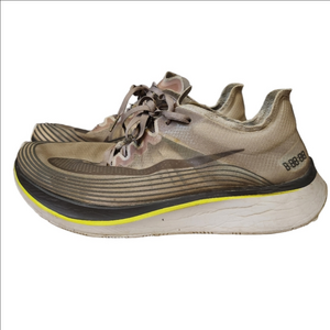 Nike Zoom Fly SP Racing Shoes W9.5 Grey/Beige